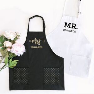 Customized Mr. or Mrs. Apron | David’s Bridal