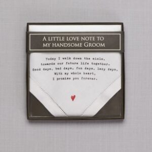 Groom’s Love Observe Handkerchief | David’s Bridal